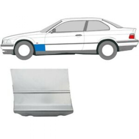 BMW E36 3 COUPE 1990-2000 VORNE KOTFLÜGEL REPARATURBLECH / LINKS