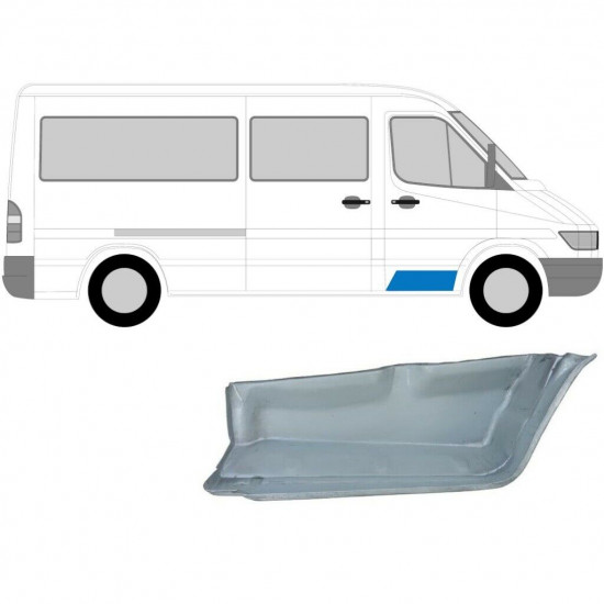 MERCEDES SPRINTER 1995-2006 EINSTIEGSBLECHE PANEL / PAAR