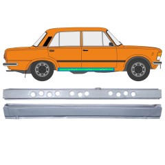 Reparaturblech innen + außen Schweller für Fiat 125p 1968-1991 / Rechts / Satz 12546