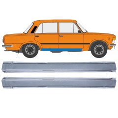Reparaturblech Schweller für Fiat 125p 1968-1991 / Links+Rechts / Satz 12542