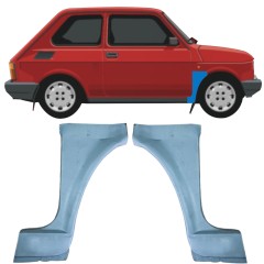 Reparaturblech Kotflügel vorne für Fiat 126p 1972-2000 / Links+Rechts / Satz 11222