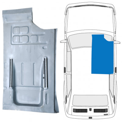 FIAT 126P 1972-2000 VORNE BODEN PANEL / RECHTS