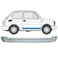 Reparaturblech innere vordere Tür für Fiat 126p 1972-2000 / Rechts 17263