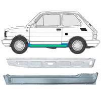 FIAT 126P 1972-2000 INNEN + AUSSEN SCHWELLER REPARATURBLECH  / LINKS