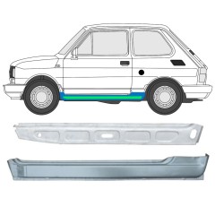 Reparaturblech innen + außen Schweller für Fiat 126p 1972-2000 / Links / Satz 11717