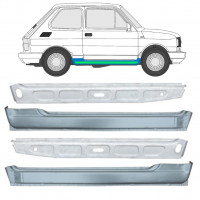 FIAT 126P 1972-2000 INNEN + AUSSEN SCHWELLER REPARATURBLECH  / LINKS + RECHTS