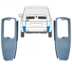Reparaturblech Ecke hinten für Fiat 126p 1972-2000 / Links+Rechts / Satz 10577