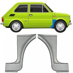 Reparaturblech Kotflügel vorne für Fiat 126p 1972-1994 ST/FL / Links+Rechts / Satz 11219