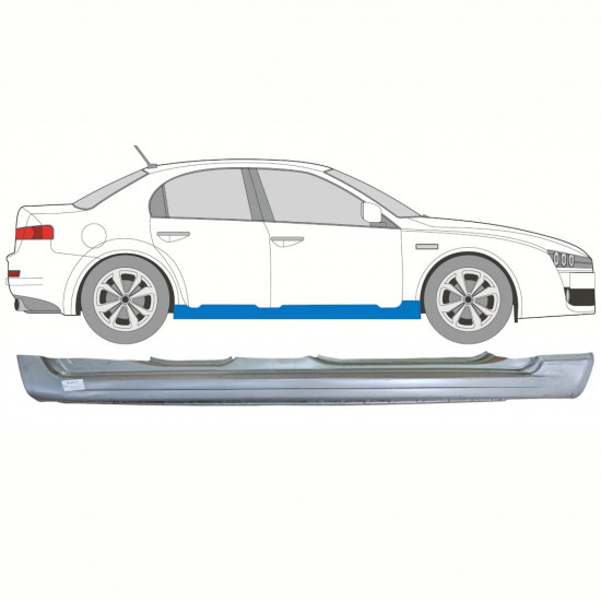 ALFA ROMEO 159 2005-2012 SCHWELLER REPARATURBLECH / RECHTS