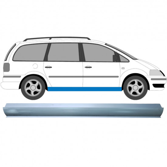 VW SHARAN F GALAXY 1995-2010 SCHWELLER REPARATURBLECH / RECHTS = LINKS
