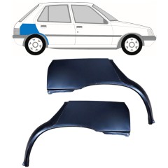 Reparaturblech Kotflügel hinten für Peugeot 205 1983-1998 / Links+Rechts / Satz 10971