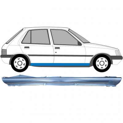 PEUGEOT 205 1983-1998 5D SCHWELLER REPARATURBLECH / RECHTS