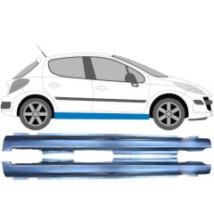 Voll schweller für Peugeot 207 207+ 2006- / Links+Rechts / Satz 9234