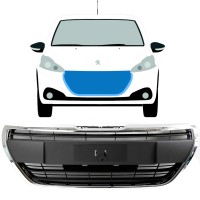 Kühlergrill für Peugeot 208 2015-2019 ACTIVE / Satz 7508