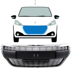 Kühlergrill für Peugeot 208 2015-2019 ALLURE / Satz 7507