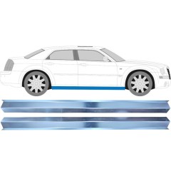 Reparaturblech Schweller für Chrysler 300C 2004-2011 / Links = Rechts (symmetrisch) / Satz 9515