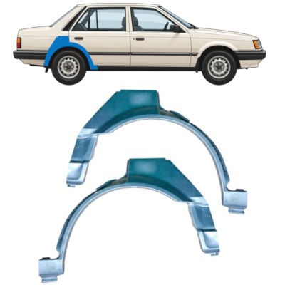 Reparaturblech Kotflügel hinten für Mazda 323 BF 1985-1989 / Links / Rechts / Links+Rechts / Satz 12958