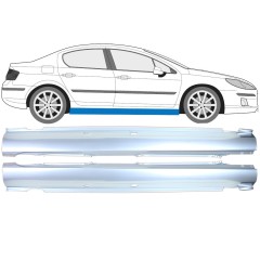Voll schweller für Peugeot 407 2004-2011 / Links+Rechts / Satz 16273