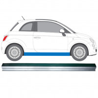 Reparaturblech unterer Schweller für Fiat 500 2007-2018 / Links = Rechts (symmetrisch) 12946