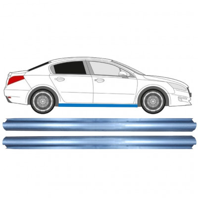 PEUGEOT 508 2010-2018 SCHWELLER REPARATURBLECH / RECHTS + LINKS / SATZ