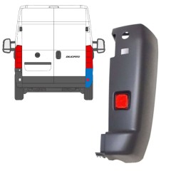 Stoßstangenecke mit Rückstrahler für Fiat Ducato 2006-2018 / Rechts / Satz 9727