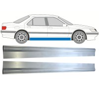 Reparaturblech unterer Schweller für Peugeot 605 1989-1999 / Links+Rechts / Satz 15219