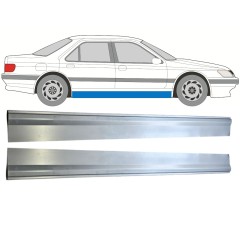 Reparaturblech unterer Schweller für Peugeot 605 1989-1999 / Links+Rechts / Satz 15219