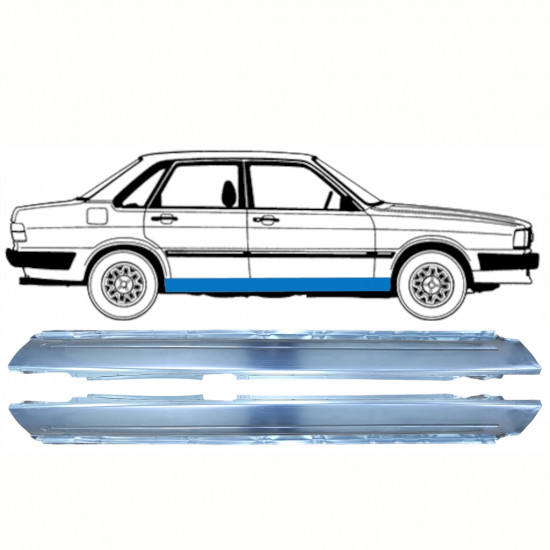 AUDI 80 B2 1978-1986 VOLL SCHWELLER REPARATURBLECH / SATZ