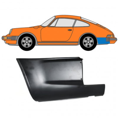 Reparaturblech Kotflügel hinten für Porsche 911 1974-1989 / Links 12719