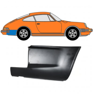 Reparaturblech Kotflügel hinten für Porsche 911 1974-1989 / Rechts 12718