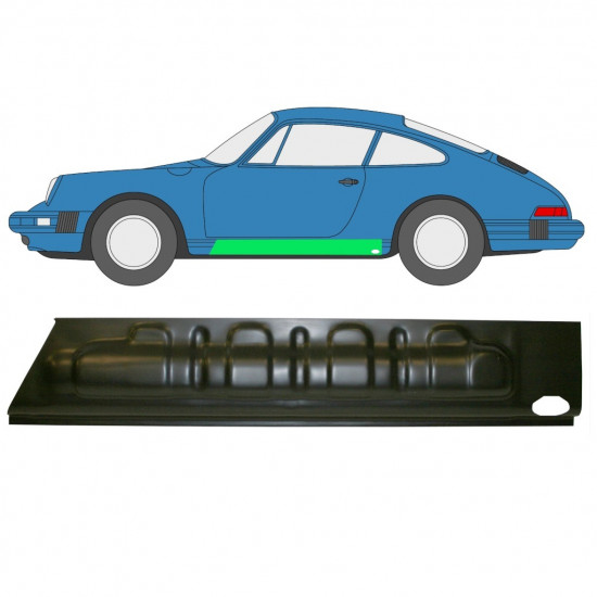 Reparaturblech Innen-Schweller für Porsche 911 1964-1997 / Rechts 12711