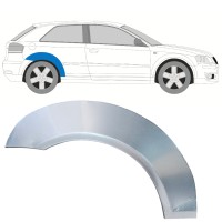 Reparaturblech Kotflügel hinten für Audi A3 8P 2003-2012 / Rechts 16319