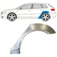 Reparaturblech Kotflügel hinten für Audi A3 8P 2003-2012 / Links 15209