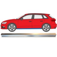 Reparaturblech unterer Schweller für Audi A3 8V 2012-2020 / Links 14993
