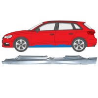Voll schweller für Audi A3 8V 2012-2020 / Links / HATCHBACK 17284