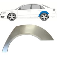 Reparaturblech Kotflügel hinten für Audi A4 B7 2004-2007 / Links 14744