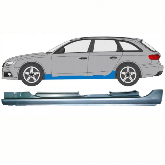 AUDI A4 B8 2007-2015 SCHWELLER REPARATURBLECH / LINKS