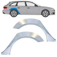 Reparaturblech Kotflügel hinten für Audi A4 B8 2007-2016 / Links+Rechts / Satz 16324