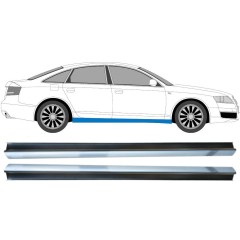 Reparaturblech Schweller für Audi A6 C6 2004-2010 / Links = Rechts (symmetrisch) / Satz 9597