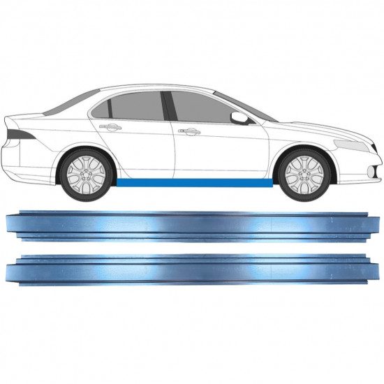 HONDA ACCORD 2002-2008 INNEN SCHWELLER REPARATURBLECH / RECHTS + LINKS / SATZ