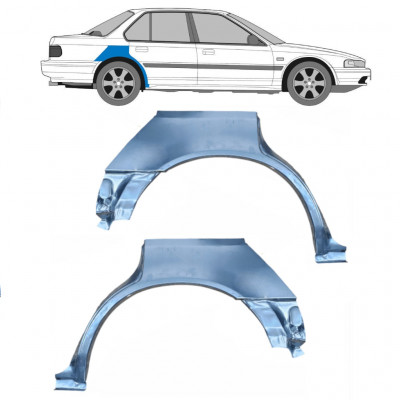 HONDA ACCORD 1989-1993 RADLAUF REPARATURBLECH / SATZ