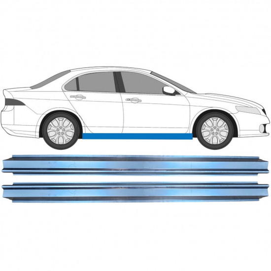 HONDA ACCORD 2002-2008 SCHWELLER REPARATURBLECH / RECHTS = LINKS / SATZ