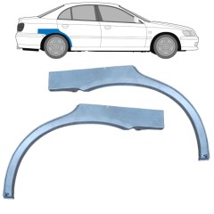 Reparaturblech Kotflügel hinten für Honda Accord 1998-2002 / Links+Rechts / Satz 9242
