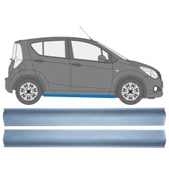 Reparaturblech Schweller für Opel Agila 2008-2015 / Links = Rechts (symmetrisch) / Satz 9799