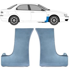 Reparaturblech Kotflügel vorne für Alfa Romeo 156 1997-2005 / Links+Rechts / Satz 9592