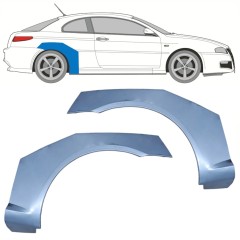 Reparaturblech Kotflügel hinten für Alfa Romeo GT 2003-2010 / Satz 10359