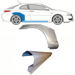Reparaturblech Schweller + Kotflügel hinten für Alfa Romeo GT 2003-2010 / Rechts / Satz 8701