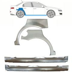Voll schweller + hinten Kotflügel Reparaturblech für Alfa Romeo 159 2005-2012 / Links+Rechts / Satz 10300