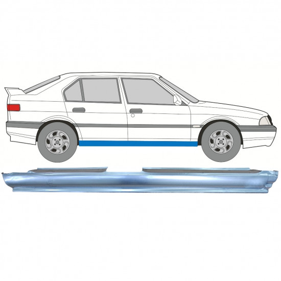 ALFA ROMEO 33 1983-1994 SCHWELLER REPARATURBLECH / RECHTS