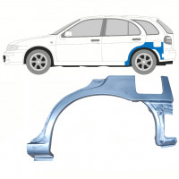 NISSAN ALMERA 1995-2000 RADLAUF REPARATURBLECH MIT UNTEN HINTEN RAD TEIL / LINKS